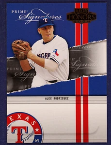 2004 Playoff Honors Prime Signature Insert #4 Alex Rodriguez #d - Picture 1 of 2