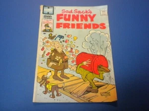 SAD SACK'S FUNNY FRIENDS - THE GENERAL #24 Harvey fumetto 1959 divertenti cartoni animati guerra - Foto 1 di 4