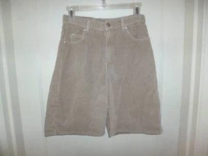 Girl's Genuine Blues walking shorts beige corduroy size 16 - Picture 1 of 2