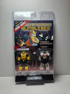 McFarlane Page Punchers BUMBLEBEE/WHEELJACK 3" personaggi + fumetti TRANSFORMERS - Foto 1 di 4