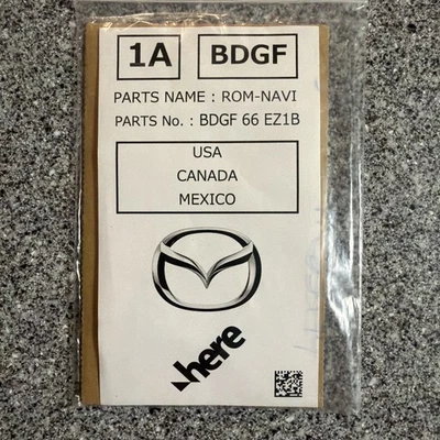 OEM NEW Mazda Navigation GPS  SD Card 2019-20 3 CX-30 BDGF-66-EZ1 - Image 1 of 3