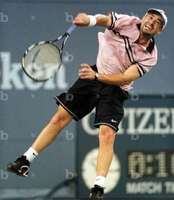 ● RARO PANTALÓN CORTO DE TENIS VINTAGE AGASSI US OPEN 1997 NIKE TALLA HOMBRE ADULTO L ● Foto 1 de 4