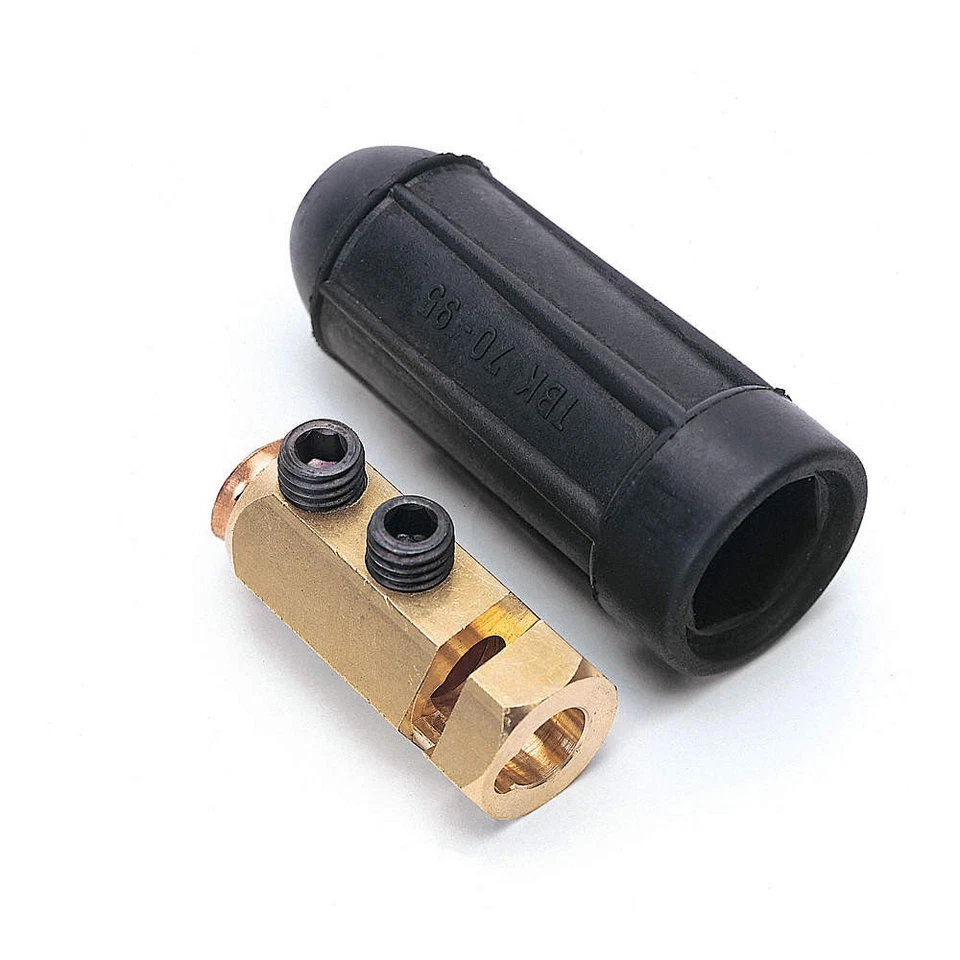 LINCOLN ELECTRIC K1759-70 Cable Receptacle, Female, 1/0 to 2/0 AWG 12A987 - Image 1 of 1