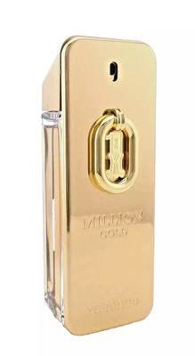 Million Gold Paco Rabanne 3.4 OZ Eau De Parfum Intenso Hombres NUEVO Sin Caja Foto 1 de 2