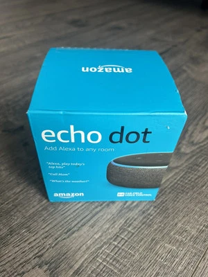 Amazon Echo Dot (3rd Gen) | Smart speaker with Alexa | Charcoal - Image 1 of 4