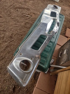 1971-72 OLDSMOBILE CUTLASS FRONT CHROME BUMPER OEM  - Image 1 of 4
