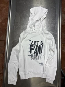 Hoodie Kapuzenpullover Kinder Gr 140 s.Oliver In Weiß Guter Zustand mit Logo - Bild 1 von 4