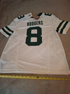 MAGLIA AARON RODGERS NFL LEGEND AUTENTICA UOMO MEDIUM JETS NUOVA MAI INDOSSATA - Foto 1 di 9