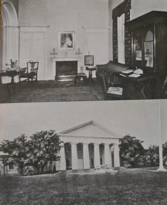 Set Of 2 Lee Mansion Arlington Va Postcards - Picture 1 of 2
