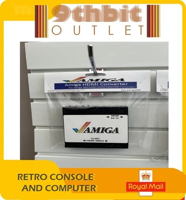 Commodore Amiga RGB Hdmi Convertitore Cavo Soluzione Gratis Scart e Cavo HDMI - Immagine 1 di 4