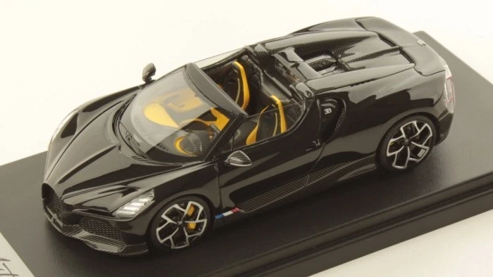 BUGATTI W16 MISTRAL BLACK 1:43 SAVOIAMODEL - Immagine 1 di 1