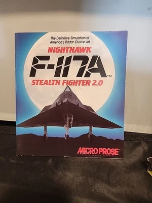 F-117A Nighthawk Stealth Fighter 2.0 Pamphlet Only  PC  (Microprose, 1991)  - Image 1 of 3