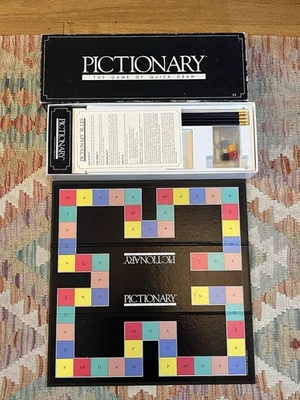 Pictionary The Game of Quick Draw 1987 Edition Vintage Board Game - Image 1 of 4