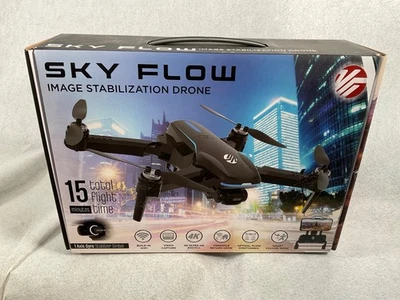 Controlador de estabilización de imagen dron cámara aérea Vivitar Black Sky Flow 4K 4-E Foto 1 de 2