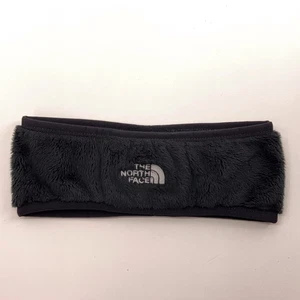 The North Face Fuzzy Black Fleece Winter Ski Headband - Picture 1 of 8