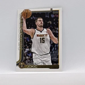 2025 Topps Flagship Basketball Nikola Jokic #101 Denver Nuggets - Picture 1 of 3