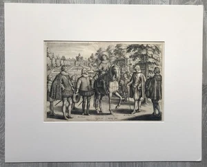 Pluvinel - Crispijn de Passe II (1597-1670) - Kupferstich Reitsport 1668 Fig. 17 - Bild 1 von 10