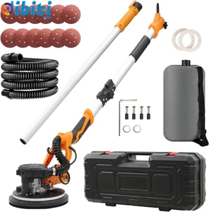 Levigatrice per Muro Telescopica,1250W Levigatrice Muro Con Aspiratore, 5 Veloci - Foto 1 di 13