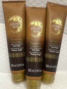 AVON PLANET SPA PAMPERING CHOCOLATE WITH COCOA EXTRACT FACE MASK (3PIECES) 3.4FL - Picture 1 of 5