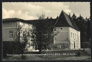 Ansichtskarte Zeillern, Erholungsheim der Pensionsversicherungsanstalt 1962 - Picture 1 of 2