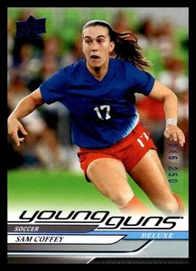 2025 UD Goodwin Champions YG-13 Sam Coffey, Women’s Soccer Deluxe #/250 - Bild 1 von 2