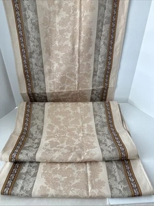 WILLIAMS SONOMA Foliage Cotton Table Runner Thanksgiving Brown Leaf Dining Cover - Picture 1 of 10