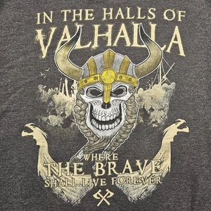 Sudadera con capucha Nine Line Apparel Halls Of Valhalla Where The Brave Live Forever para hombre XL - Imagen 1 de 14