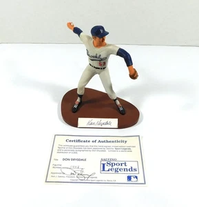 Figurina Don Drysdale firmata edizione limitata 7,5" Dodgers Auto Salvino COA /2500 - Foto 1 di 6