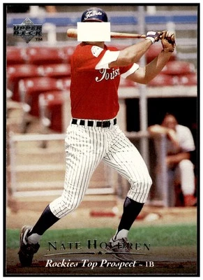 1995 Upper Deck Minor League #142 Nate Holdren - Image 1 of 2