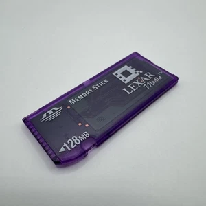 Lexar Media 128MB Memory Stick Camera Memory Card - Picture 1 of 2