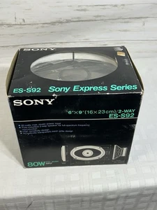 Vtg. NEW! NOS Sony ES-S92 6"x9" Mobile Car 2-Way Coaxial Speakers Made Japan - Picture 1 of 15