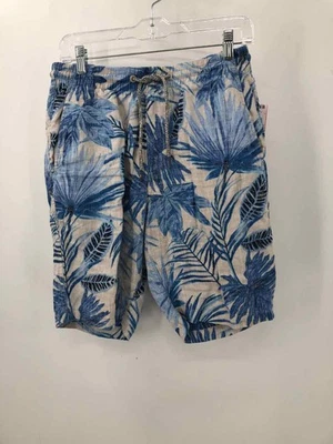 Pantalones Cortos Tommy Bahama Estampados Usados Azul Talla Pequeña Foto 1 de 2