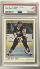 1990 O-PEE-CHEE PREMIUM #50 / HOF Jaromir Jagr ROOKIE / PSA 9 MINT
