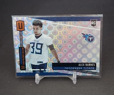 2019 Panini Unparalleled #271 ALEX BARNES RC Rookie  Titans - Image 1 of 2