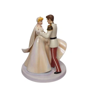 Cinderella Happily Ever After Dancing Cake Topper WDCC Prince Charming Box COA - Picture 1 of 8