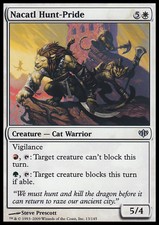 Nacatl Hunt Pride X4 EX/NM Conflux MTG Magic Cards White Uncommon
