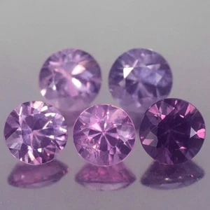 HERMOSA ESPINELA NATURAL 2,30 QUILATES AA 5 PIEZAS CORTE DIAMANTE COLOR ELEGANTE SIN CALENTAR - Imagen 1 de 3