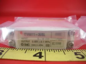 SMC ITV0011-3UBL Regolatore Elettropneumatico 0-10v dc 0.001-0.1MPa Pennino Nuovo - Foto 1 di 3