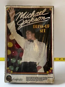 Michael Jackson Colorforms Dress-Up Set Vintage 1984 SEALED Regular Size - Picture 1 of 7