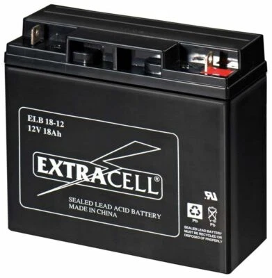 ANFEL BATTERIA 12V 18A SIGILLATA ALLARMI UPS 18AH ANTIFURTI VLR EXTRACELL COME 12FGH65