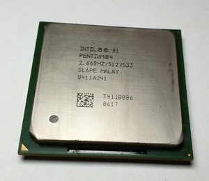 Intel Pentium 4 2.66GHz 2667MHz/512/533, SL6PE Socket 478 - Picture 1 of 1