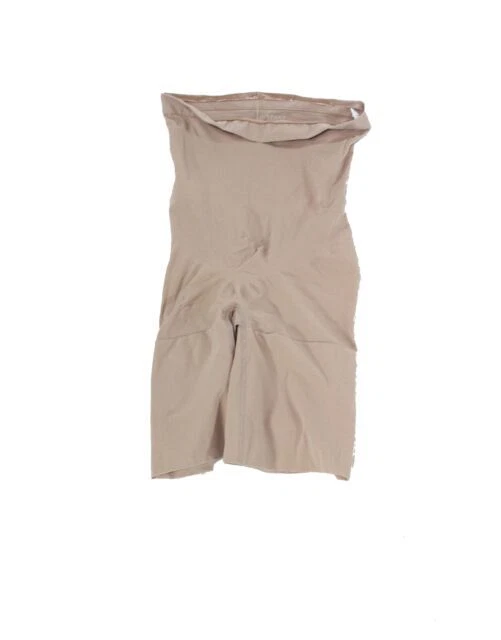 Spanx Higher Power Shaping Short - Beige, Size M
