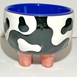 Udderly Delicious!  Ben & Jerrys Ice Cream Bowl Cow Novelty Humor Fun 2012 - Picture 1 of 7