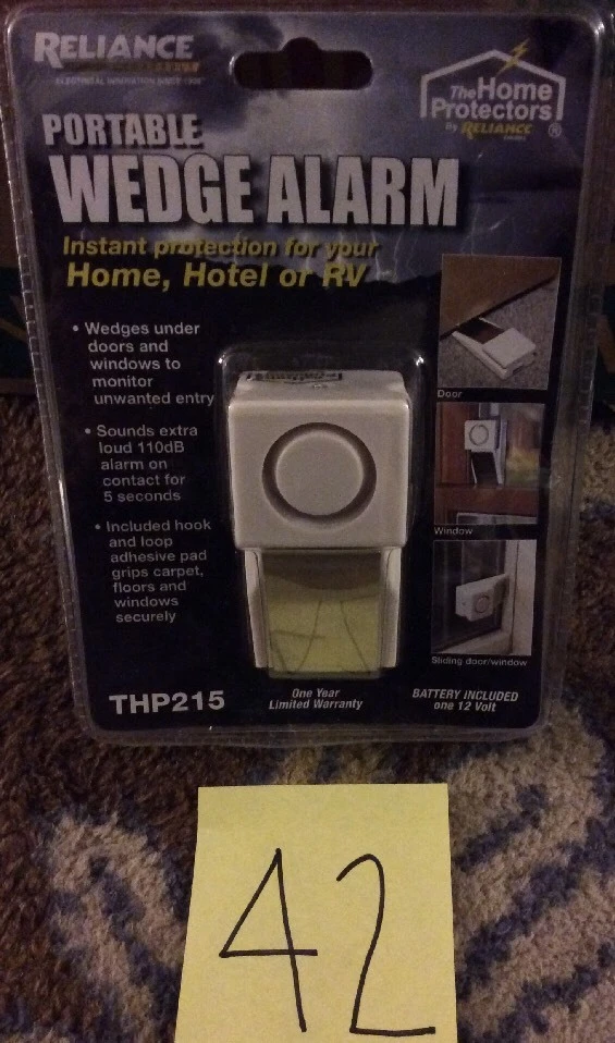 Reliance Controls THP215 Portable Wedge Alarm - Image 1 of 1