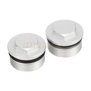 Front Fork Caps Bolts Adjuster For Kawasaki NINJA400 2018-2024 Z400 2019-2022 - Picture 1 of 5