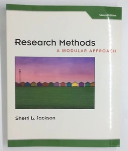 Research Methods:  A Modular Approach, 2nd ed., by Jackson -  paperback - NEW! - Imagen 1 de 4