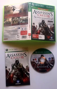 Assassins Creed II Game of the Year Ed - Microsoft Xbox 360 Game Complete VGC - Picture 1 of 1