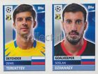 Champions League 16/17 - Sticker - QFK03+04 - Denis Terentyev+Soslan Dzhanaev