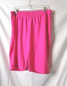 Ashley Stewart Women's Plus-size 22/24 Pink Biker Shorts - Picture 1 of 4