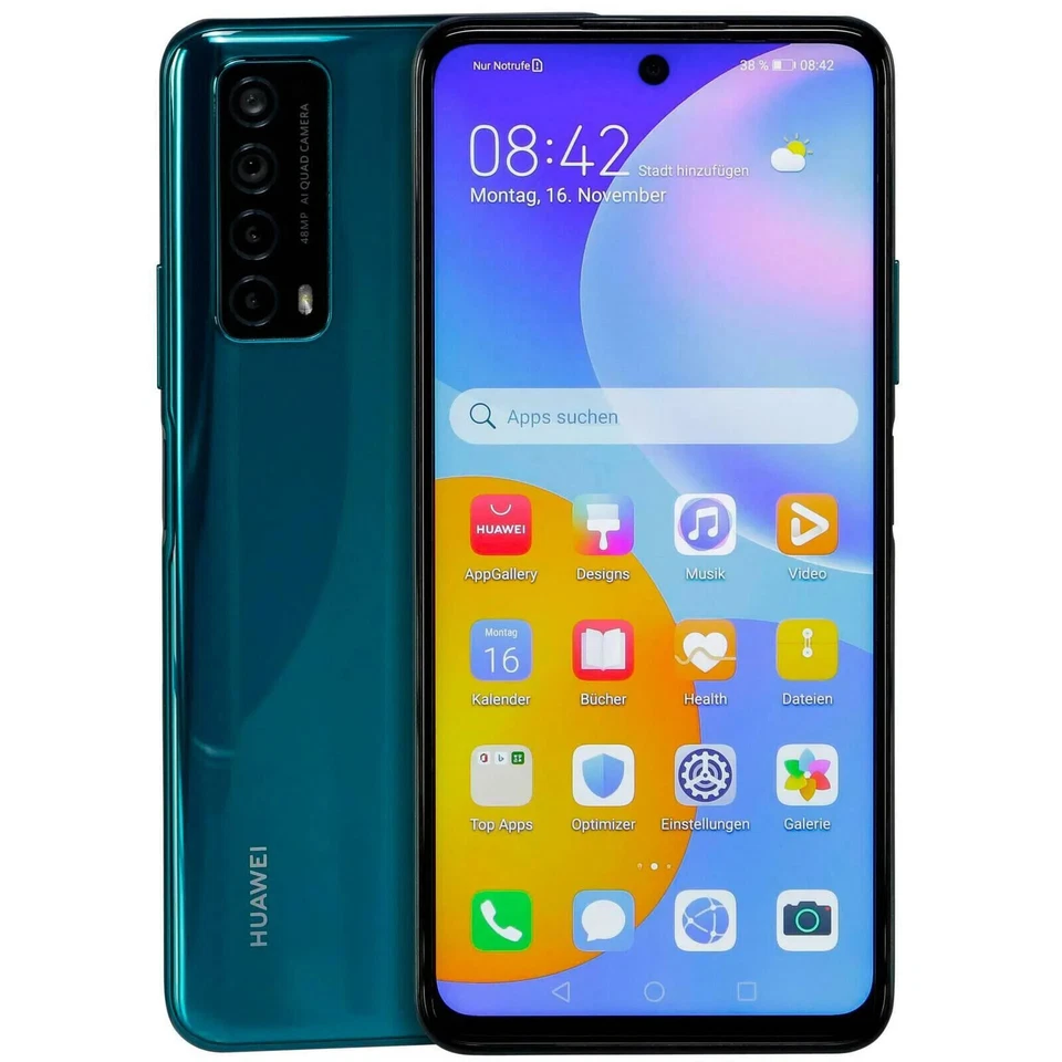 Huawei P Smart 2021  128GB ,8GB RAM  Dual SIM Smartphone  no Google Play Service - Image 1 of 1